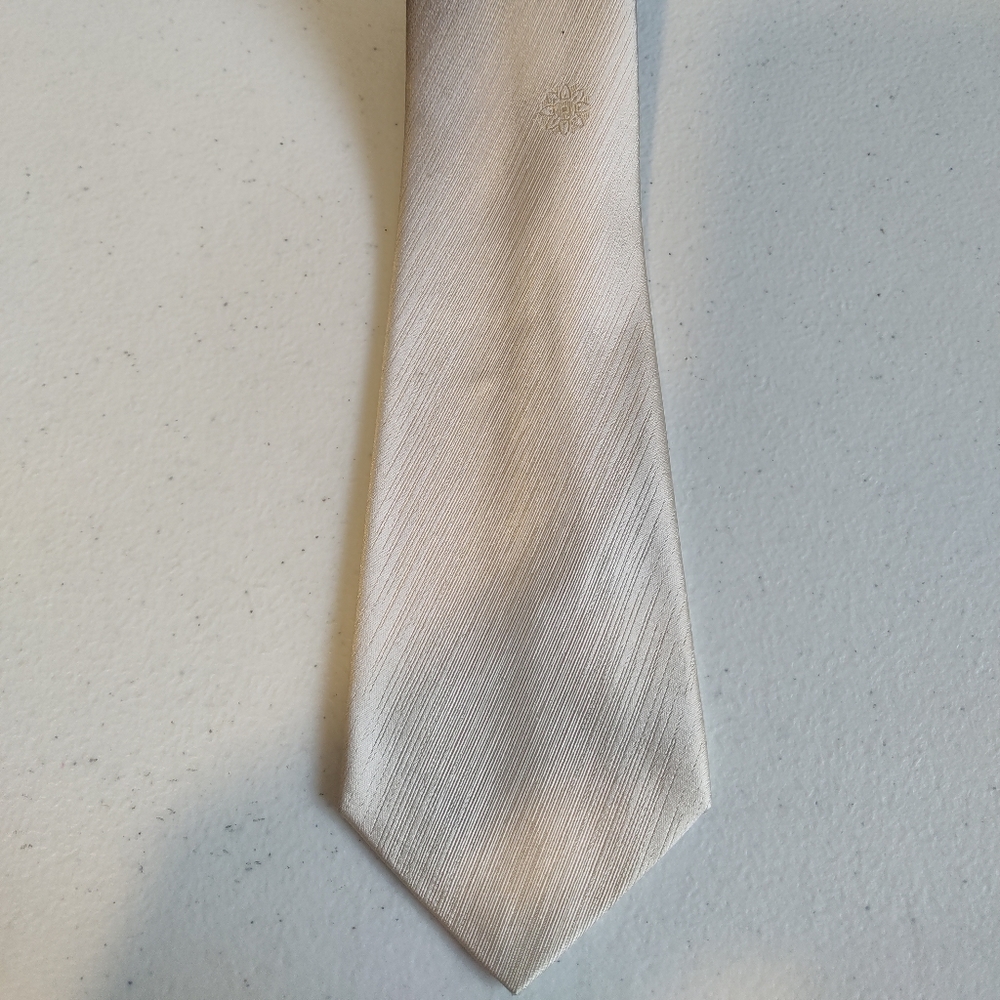 Vintage Italian All Silk Neck Tie Woven in Italy